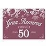 Etiqueta 50 cumpleaños