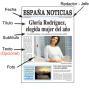 Regalos personalizados: Falsa portada DIGITAL de peri&oacute;dico para ella: Falsa portada DIGITAL de peri&oacute;dico para ella