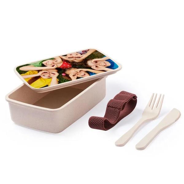 Fiambrera de Bambú personalizada