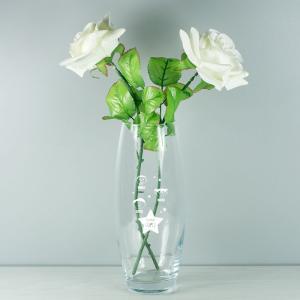 Florero grabado 'Familia Molona'