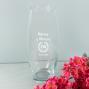 Regalos personalizados: Cristaler&iacute;a personalizada: Florero personalizado para mujer