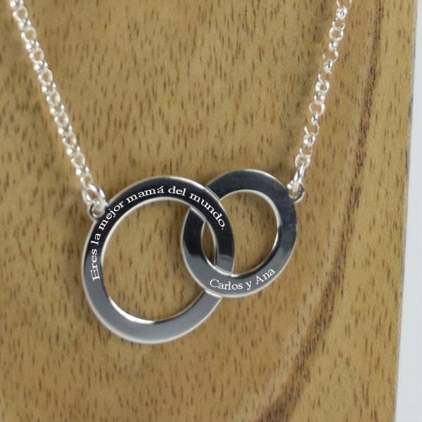 Gargantilla de plata personalizada