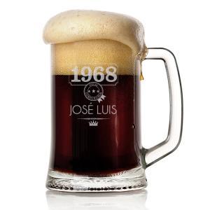 Jarra de cerveza año de nacimiento