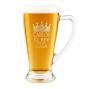 Regalos personalizados: Cristaler&iacute;a personalizada: Jarra de cerveza Baviera para el rey de la casa