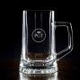Regalos personalizados: Cristaler&iacute;a personalizada: Jarra de cerveza grabada con iniciales