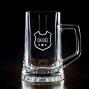 Regalos personalizados: Cristaler&iacute;a personalizada: Jarra de cerveza grabada con su nombre