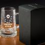 Regalos personalizados: Cristaler&iacute;a personalizada: Jarra de cerveza para cumplea&ntilde;os