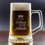 Regalos personalizados: Cristaler&iacute;a personalizada: Jarra de cerveza para jubilaci&oacute;n