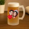 Regalos con fotos: Jarra de cerveza personalizada 'Corazón'