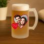 Regalos personalizados: Regalos con fotos: Jarra de cerveza personalizada 'Coraz&oacute;n'