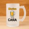 Regalos con nombre: Jarra de cerveza personalizada 'Eres la caña'