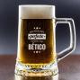 Regalos personalizados: Cristaler&iacute;a personalizada: Jarra de cerveza personalizada 'No solo soy perfecto'