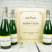 Kit de Champán personalizado para parejas