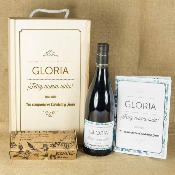 Kit para jubilación 'Feliz nueva vida' personalizado