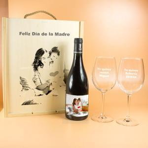 Kit personalizado con foto grabada