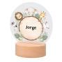 Regalos personalizados: L&aacute;mparas personalizadas: L&aacute;mpara infantil personalizada con animales 