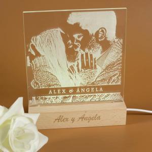 Lámpara LED personalizada