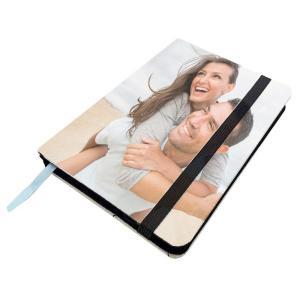Libreta de lino personalizada