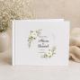Regalos personalizados: Top ventas: Libro de firmas de boda personalizado elegante con nombres y fecha