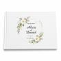 Regalos personalizados: Top ventas: Libro de firmas de boda personalizado elegante con nombres y fecha