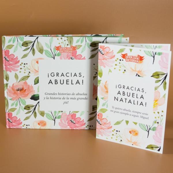 Libro ¡Gracias, abuela! con tarjeta