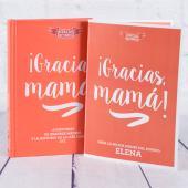 Libro ¡Gracias, mamá! con tarjeta personalizada