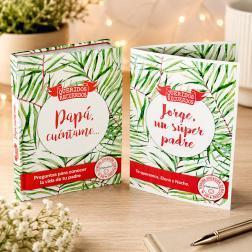 Libro Papá cuéntame con tarjeta personalizada