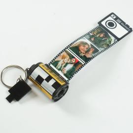 Llavero carrete de fotos personalizado