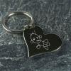Llaveros personalizados: Llavero corazón con el dibujo de tu hijo grabado