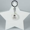 Llaveros personalizados: Llavero de plata grabado para Graduación