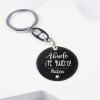 Llaveros personalizados: Llavero de plata Te quiero abuelo grabado