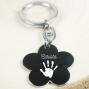 Regalos personalizados: Llaveros personalizados: Llavero flor personalizado 'Huella'