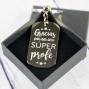 Regalos personalizados: Llaveros personalizados: Llavero Gracias por ser un s&uacute;per profe