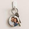 Regalos con fotos: Llavero personalizado con foto redondo