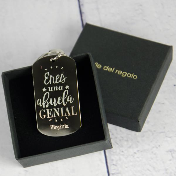 Llavero personalizado Eres una abuela genial