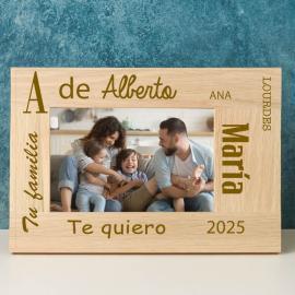 Marco de fotos personalizado con nombre