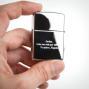 Regalos personalizados: Regalos con nombre: Mechero Zippo grabado con texto