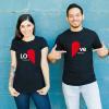 Camisetas personalizadas: Pack camisetas LOVE personalizadas
