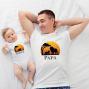 Regalos personalizados: Regalos con nombre: Pack camisetas padre e hijo personalizadas con nombre 'Leones'