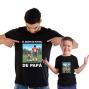 Regalos personalizados: Regalos con nombre: Pack camisetas personalizado 'Equipo de pap&aacute;'