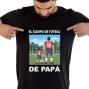 Regalos personalizados: Regalos con nombre: Pack camisetas personalizado 'Equipo de pap&aacute;'