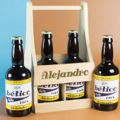 Pack de cervezas personalizadas para futboleros