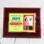 Regalos personalizados: Regalos con fotos: Placa de agradecimiento personalizada para Madre o Padre