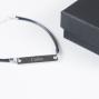 Regalos personalizados: Joyas personalizadas: Pulsera de plata personalizada con nombre