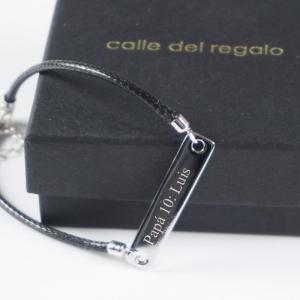 Pulsera de plata personalizada con nombre