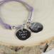 Pulsera medalla personalizada