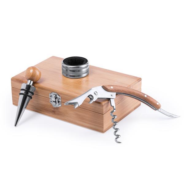 Set de vino de Bambú