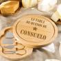 Regalos personalizados: Regalos con nombre: Tabla de quesos grabada