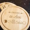 Regalos con nombre: Tabla de quesos personalizada