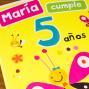 Regalos personalizados: Tarjetas personalizadas: Tarjeta infantil Mariposa